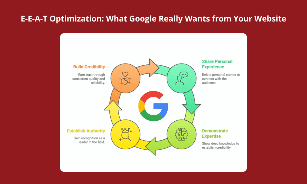 If you’ve been following SEO updates, odds are you've heard the term E-E-A-T thrown around quite a bit lately. The article in question has since been taken down.Yet it’s a reminder to us all of why verifying information before making claims is so important. UPDATE: A week ago, an SEO portal claimed that rankings depend on “quality data” and not click-through rates. It’s now one of the biggest things Google looks for when determining which websites it will rank at the top. It isn’t a new factor influencing ranking. But what exactly is E-E-A-T? How, then, do you make sure that your website hits all the proper notes? Let’s unpack it in ordinary, everyday language.